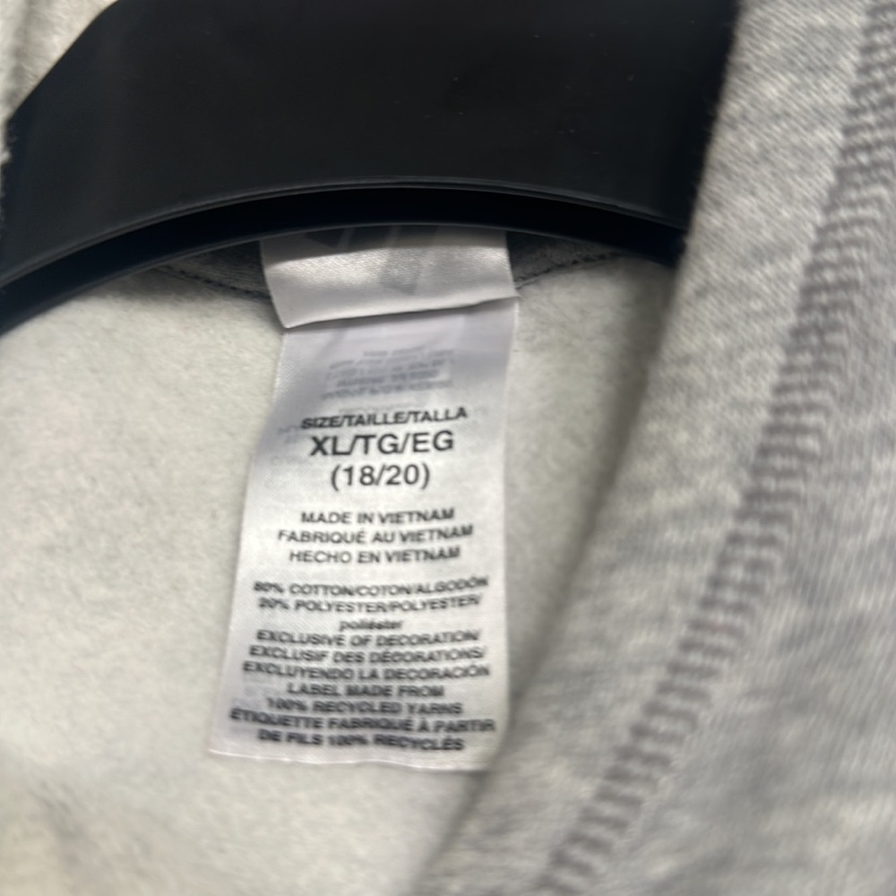Kids Adidas gray and black hoodie - Picture 6 of 6